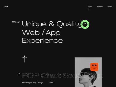 CRI$$ Personal Portfolio site by CRI$$