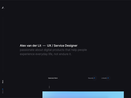 Alex van der Lit - Portfolio by Alex van der Lit