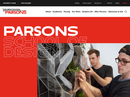 Parsons School of Design by AREA 17