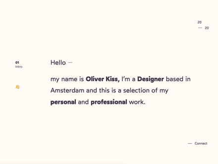 Oliver Kiss | Portfolio by boredandpraised