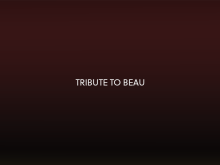 Tribute to Beau by Roman Jean-Elie