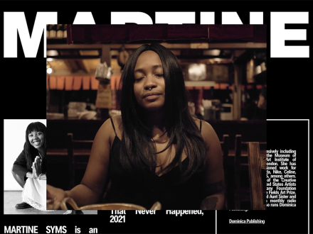 Martine Syms by SPECIAL OFFER