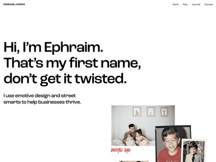 Ephraim Joseph by Ephraim Joseph