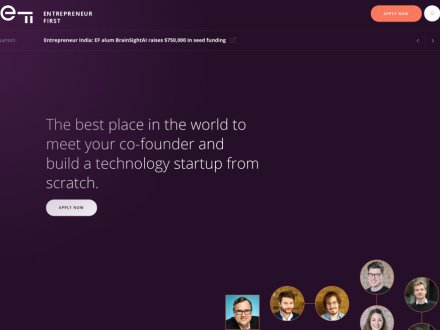 Entrepreneur First by Alchemy Digital