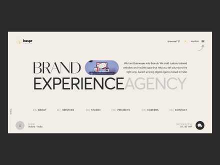 Haspr Agency Portfolio by Haspr™ - Design Agency
