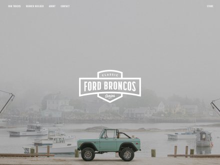 Classic Ford Broncos by Fhoke