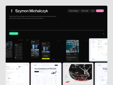 Szymon Michalczyk | Portfolio by Szymon Michalczyk