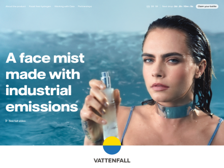 Industrial Emissions Face Mist