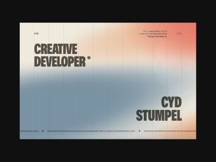 Cyd Stumpel — Portfolio 2023