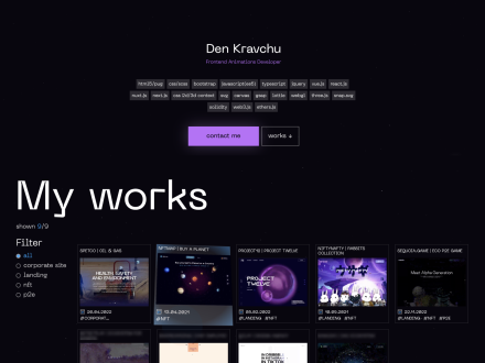 Den Kravchu - Portfolio