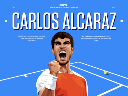 ESPN: Inside C. Alcaraz's Game by Studio 28K