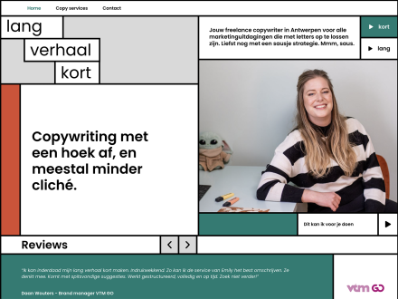 Lang verhaal kort by Studio Boiler