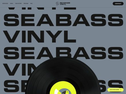 Seabass Vinyl by Studio Form