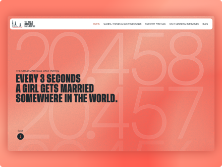 The Child Marriage Data Portal by domesticdatastreamers