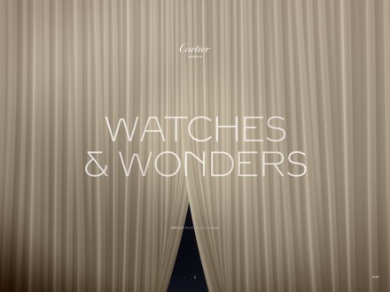 Cartier Watches & Wonders 2024