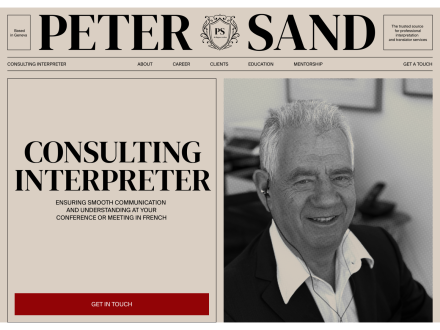 interpreter's personal website by AllThatJazz