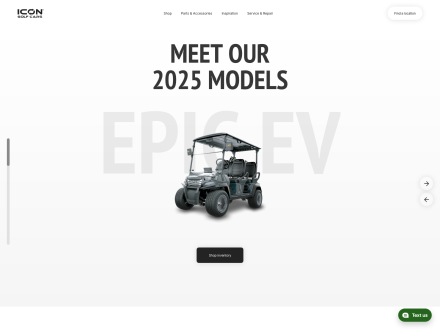 ICON Golf Cars by Chris Seifert