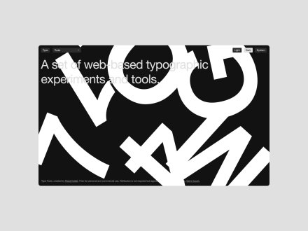 Type Tools