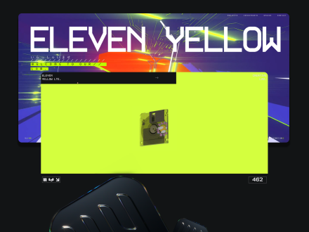 Eleven Yellow by Vaca