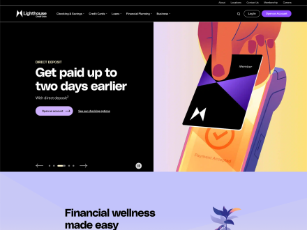 Lighthouse Credit Union by Anchour