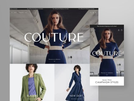 Wonder Couture - Shopify Theme