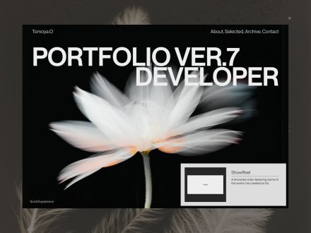 Portfolio ver7 - tomoya okada by Tomoya Okada