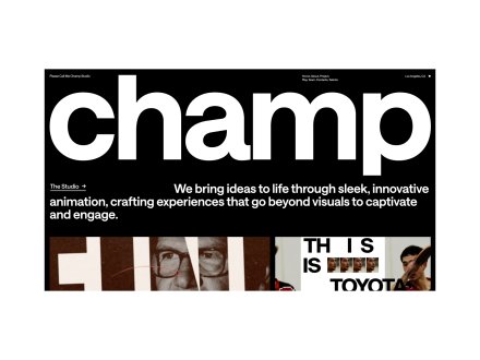 Please Call Me Champ Studio