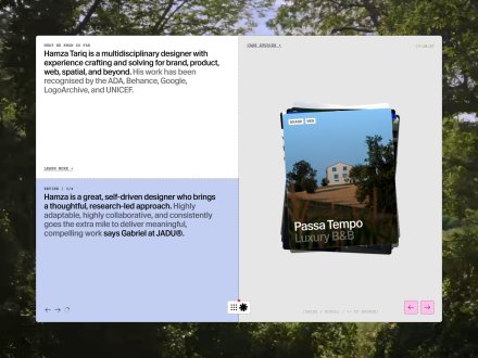 Hamza Tariq — Design etc.