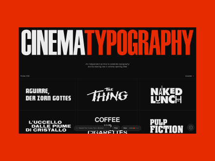 Cinema Typography
