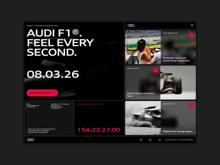 Audi F1 - Feel Every Second