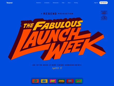 Resend Launch Week VI