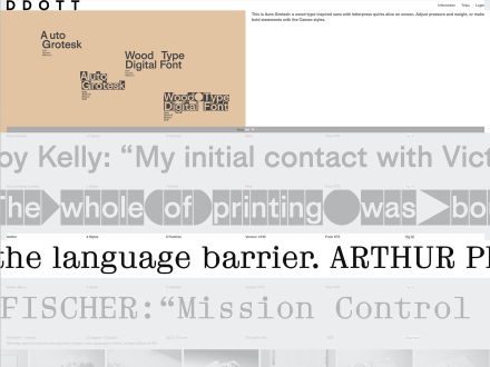 D D O T T Type Foundry