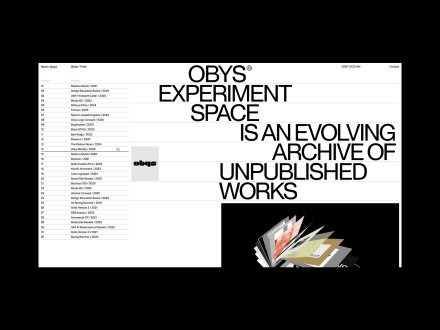 Obys® Experiment Space