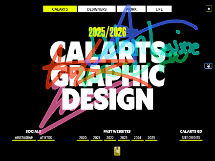 CalArts Graphic Design 2026 by calartsgd