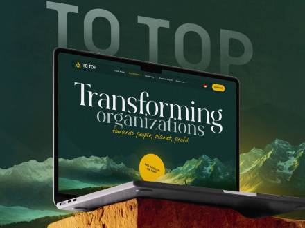 TO TOP - Transforming Org. by logotio.com