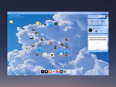 Parinaz's Desktop Portfolio by parinaz