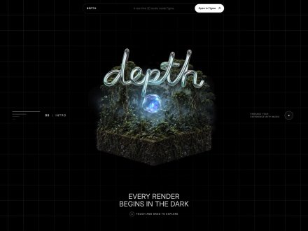 Depth — 3D Studio for Figma by Aleksei Kipin