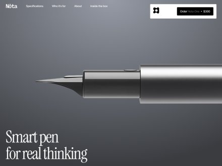 NŌTA | Smart Writing System
