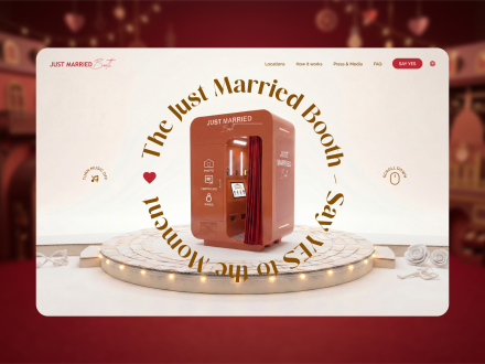 JUST MARRIED BOOTH by Morpheon