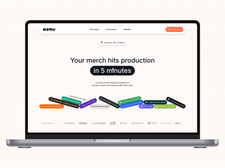 Nomu - Custom Merch Platform by Nomu
