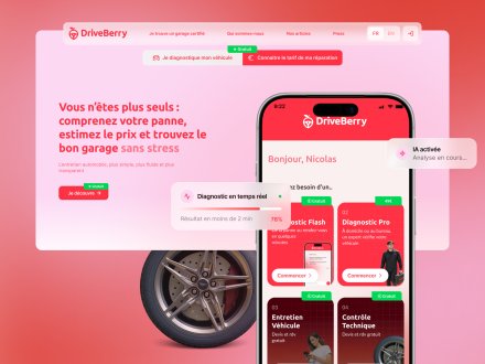 DriveBerry by Colibrity Agency
