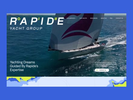 Rapide Yacht Group by League Design Agency