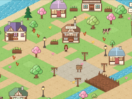 Cozy Eating Village by Brooke Beswick