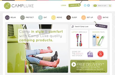 Camp Luxe
