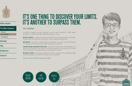 Raffles Institution – The Gold Standard
