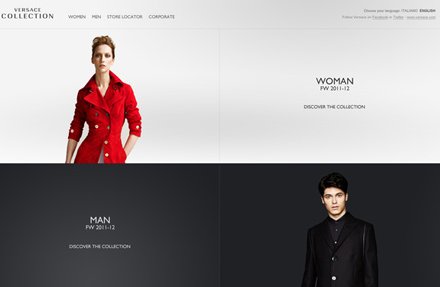 Versace Collection by AKQA