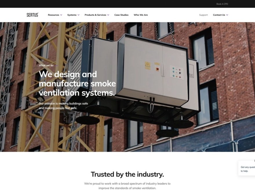 Smoke Ventilation Systems | Sertus