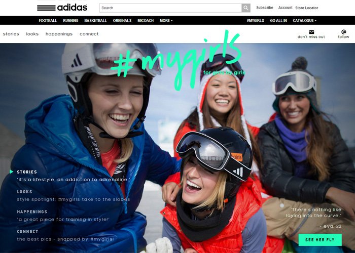 adidas Women: #mygirls