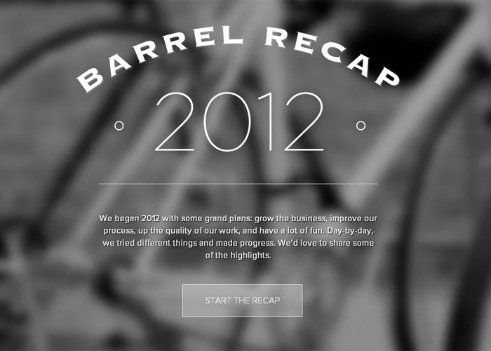 Barrel 2012 Recap