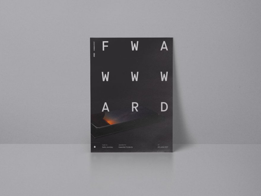 The Unveiling of the FWAWWWARD Logo and Certificate.